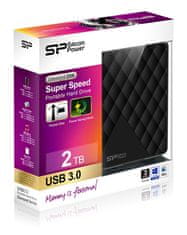 Silicon Power Diamond D06 trdi disk (HDD), 1 TB, LED (SP010TBPHDD06S3K)