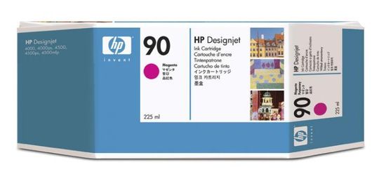 HP kartuša 90 (C5062A), 225 ml, Magenta
