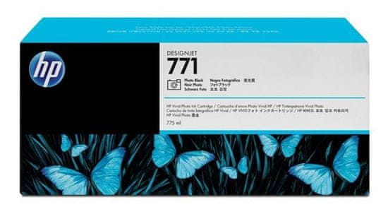 HP kartuša 771 (B6Y13A), 775 ml, foto črna