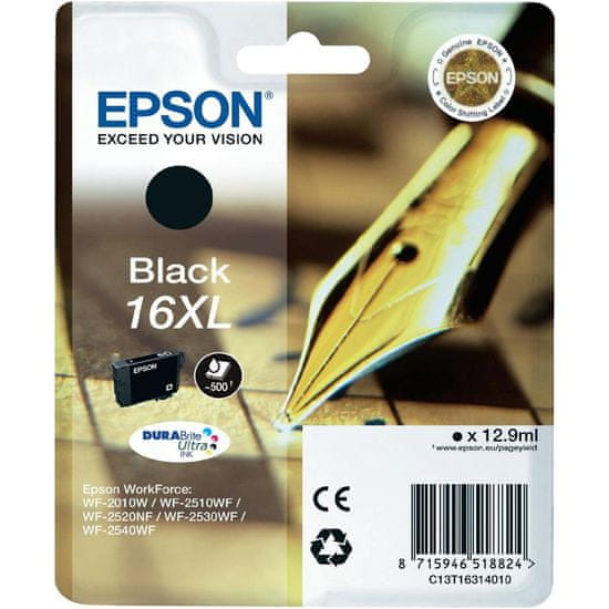 Epson kartuša 16 XL (C13T16314010), črna