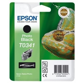 Epson kartuša T0341 (C13T03414010), 17 ml, foto črna