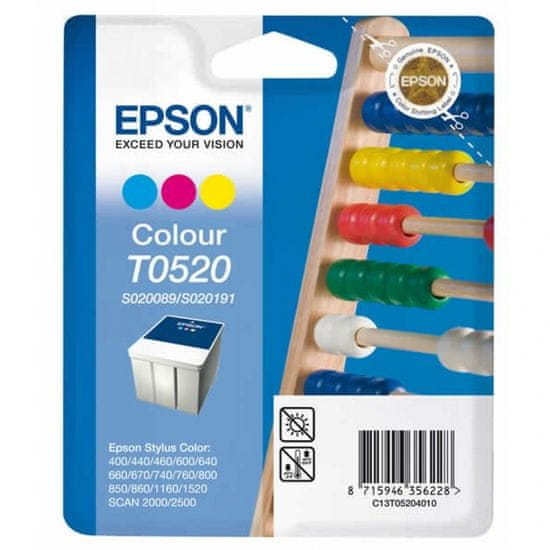 Epson kartuša T0520 (C13T05204010), 35 ml, barvna