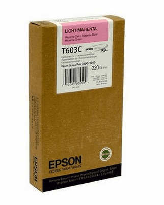 Epson kartuša T603C (C13T603C00), 220 ml, Light Magenta