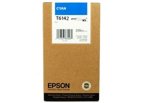 Epson kartuša T6142 (C13T614200), 220 ml, Cyan