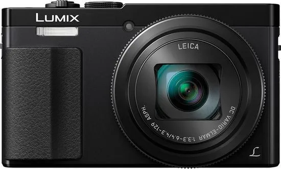 Panasonic digitalni fotoaparat Lumix DMC-TZ70, črn - odprta embalaža