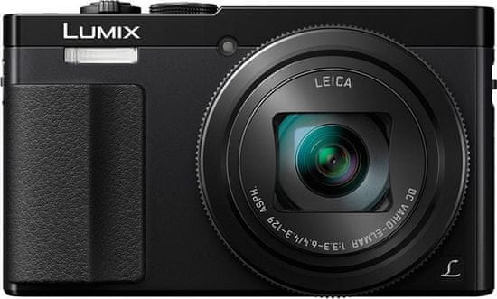 Panasonic digitalni fotoaparat Lumix DMC-TZ70, črn - odprta embalaža