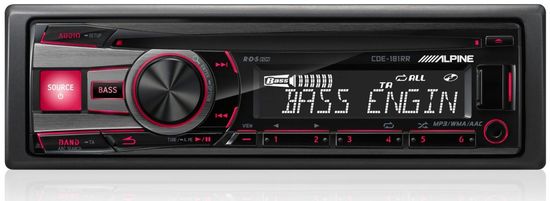 Alpine avtoradio CDE-181RR
