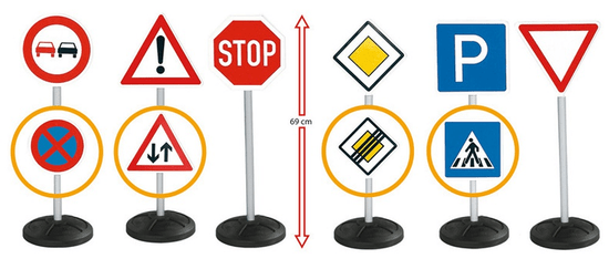 BIG komplet prometnih znakov