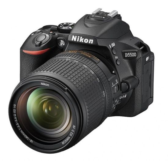 Nikon digitalni fotoaparat D5500 + 18-140VR + Fatbox + UV AIR filter