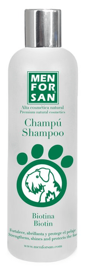 Menforsan naravni šampon z biotinom, 300 ml