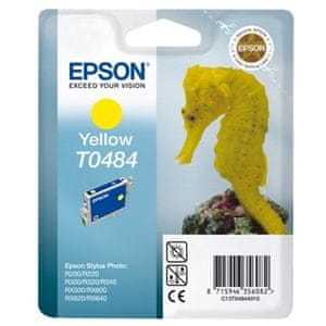 Epson črnilo, barvno rumeno Stylus Photo R200/300/320/RX500/600/620/640