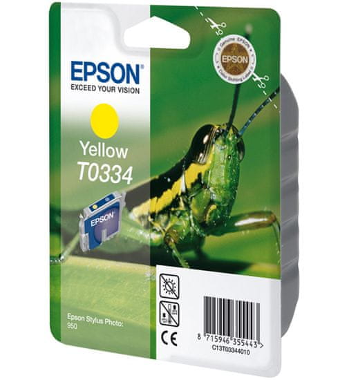 Epson kartuša T0334 Yellow (C13T03344010)
