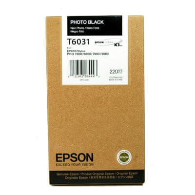 Epson kartuša T6031 (C13T603100), foto črna