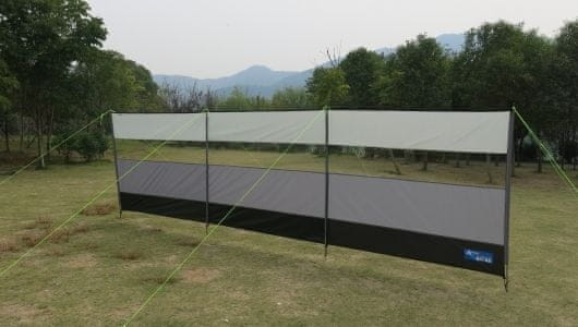 Kampa zaščitna ograja, 500 x 140 cm, siva