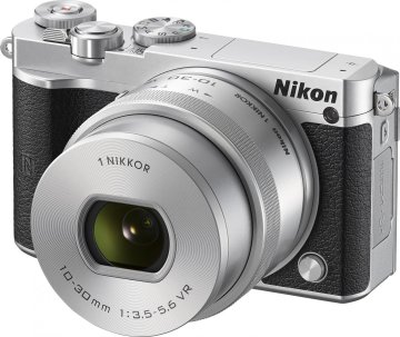 Nikon digitalni fotoaparat 1 J5 + 10-30MM (PDZ), srebrn - Odprta embalaža