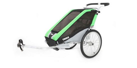 Thule kolesarsk otroški voziček Cheetah1 + Cycle, zelen 14-X