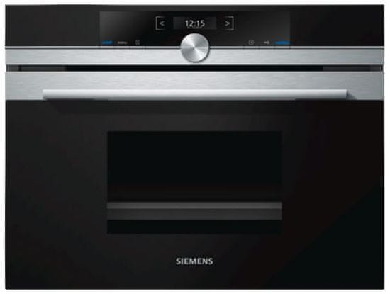 Siemens kompaktna parna pečica CD634GBS1