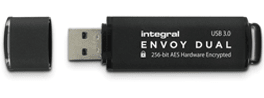 Integral USB ključek 128 GB USB 3.0 Envoy Dual Fips 197 Encrypted