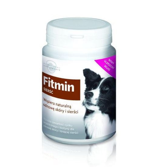 Fitmin prehransko dopolnilo za pse za boljše delovanje kože, 350 g