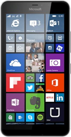 Microsoft GSM telefon Lumia 640 XL LTE, črn