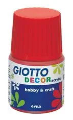 Giotto akrilna tempera 50 ml rdeča