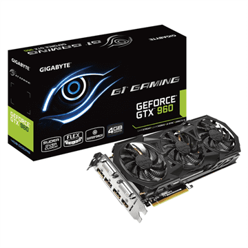 Gigabyte grafična kartica GTX 960 OC, 4GB GDDR5, PCI-E 3.0