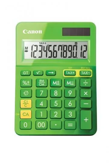 Canon kalkulator LS-123K, zelen