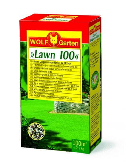 Wolf - Garten gnojilo za travo z začetnim in dolgotrajnim učinkom LN-MU100