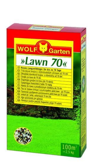 Wolf - Garten gnojilo za travo z začetnim in dolgotrajnim učinkom LX-MU100