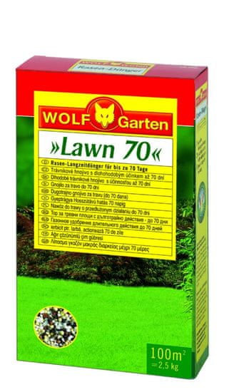 Wolf - Garten gnojilo za travo z začetnim in dolgotrajnim učinkom LX-MU250