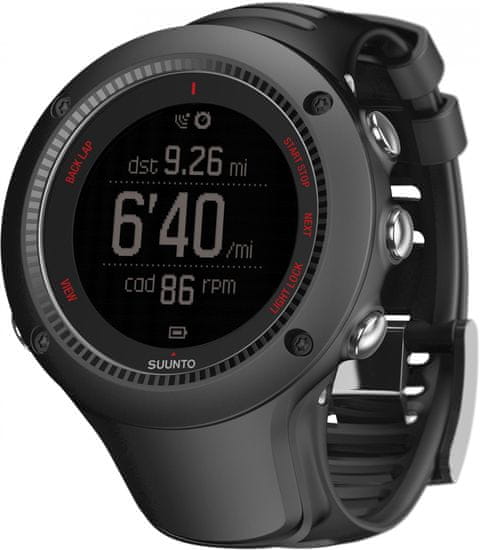 Suunto športna ura Ambit3 Run HR, črna