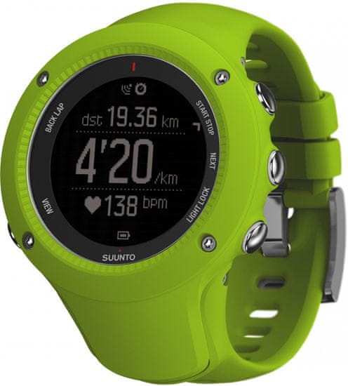 Suunto športna ura Ambit3 Run HR, zelena