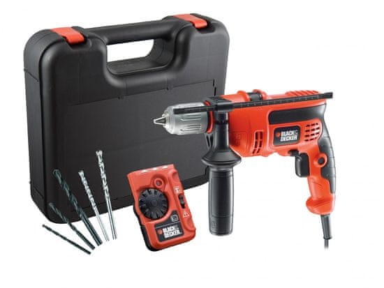 Black+Decker udarni vrtalnik CD714CRESKD