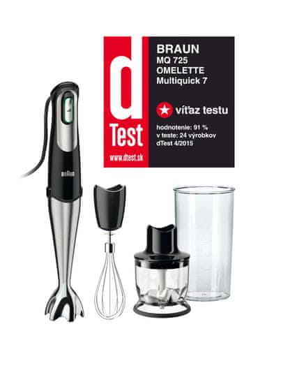 Braun pali ni me alnik MQ 725 Omelette Odprta embala a mimovrste