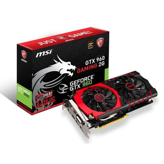MSI grafična kartica GeForce GTX 960 GAMING 2G 2GB DDR5