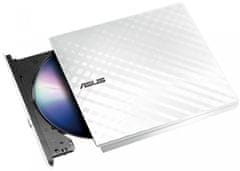 ASUS SDRW-08D2S-U Lite zunanji DVD zapisovalnik, M-Disc podpora, bel