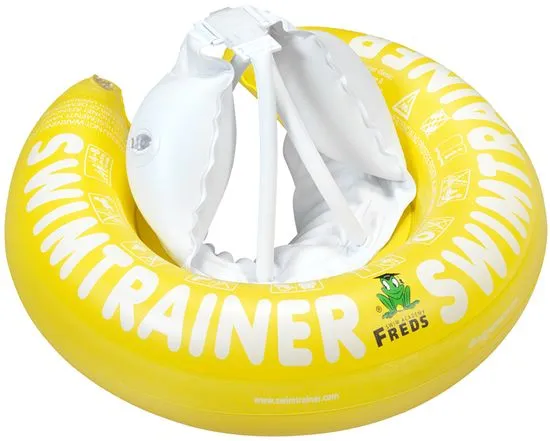Freds swim academy Fredov obroč - rumeni, od 20 do 36 kg - Odprta embalaža
