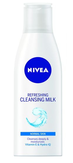 Nivea čistilno mleko za normalno do mešano kožo Aqua effect, 200 ml