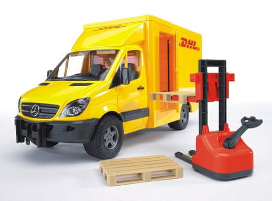 Bruder Mercedez Benz Sprinter DHL z viličarjem