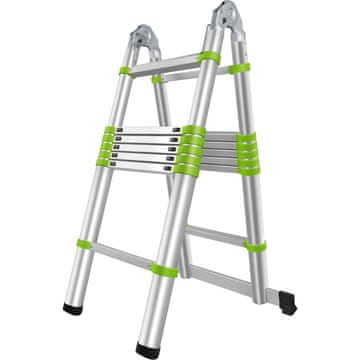 Fieldmann zložljiva teleskopska lestev FZZ 4006 - kot nov