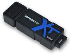 Patriot USB ključek Supersonic Boost XT 128 GB, USB 3.0, gumirano ohišje