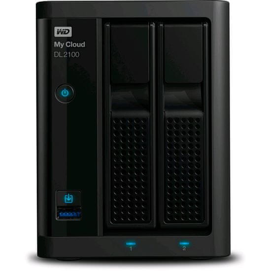 Western Digital NAS sistem My Cloud DL2100 8TB (2x 4TB)