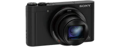 Sony digitalni fotoaparat DSC-WX500B, črn