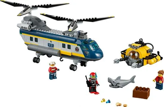 LEGO City 60093 Globokomorski helikopter