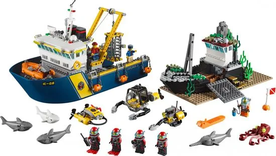 LEGO City 60095 Globokomorsko raziskovalno plovilo