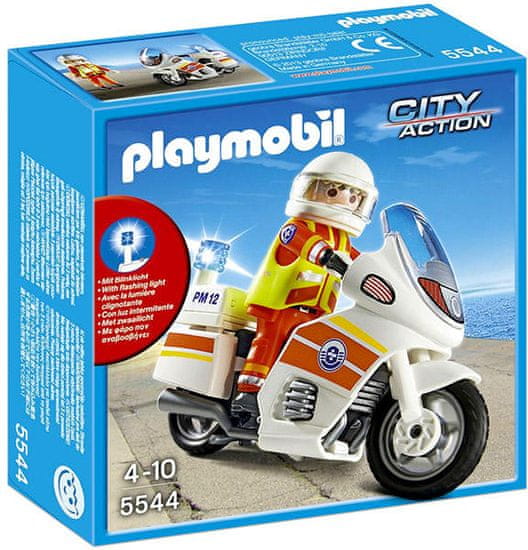 Playmobil 5544 Reševalec na motorju