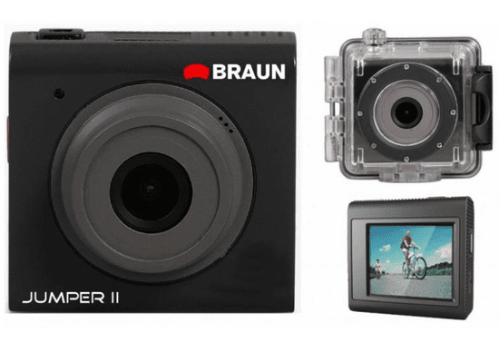 BRAUN športna kamera Jumper II FullHD