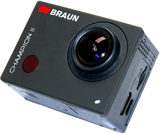 BRAUN športna kamera Champion II FullHD - Odprta embalaža
