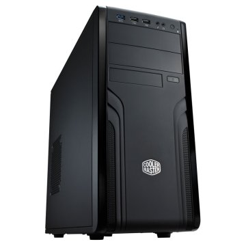 Cooler Master Midi ATX ohišje Force 500 FOR-500-KKN1 USB3.0, črno
