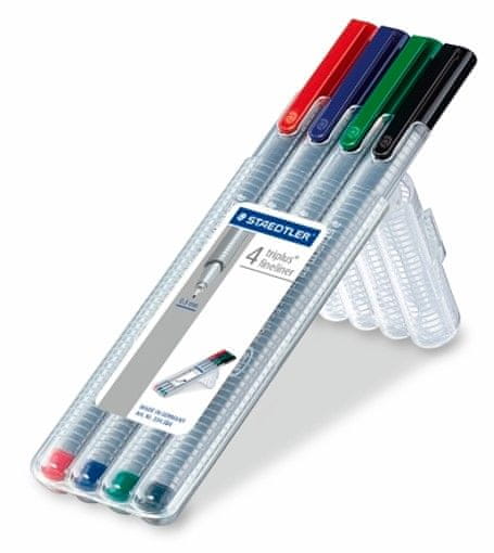 Staedtler flomaster Fineliner Triplus, 0.3 mm, 4/1